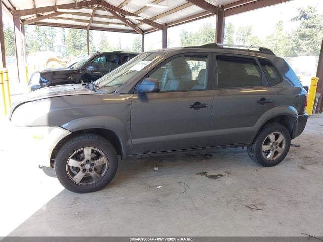 2007 Hyundai Tucson Gls მანქანა იყიდება აუქციონზე, vin: KM8JM12B37U546948, აუქციონის ნომერი: 46150544