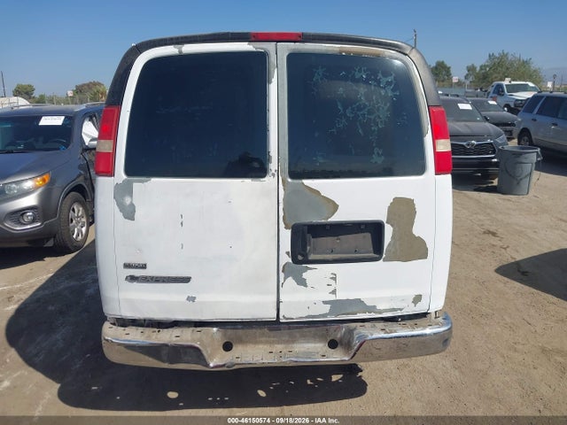 46150574 :رقم المزاد ، 1GCZGFBA8A1107532 vin ، 2010 Chevrolet Express 2500 Work Van مزاد بيع