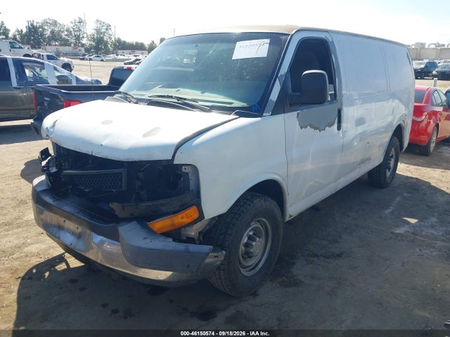 46150574 :رقم المزاد ، 1GCZGFBA8A1107532 vin ، 2010 Chevrolet Express 2500 Work Van مزاد بيع