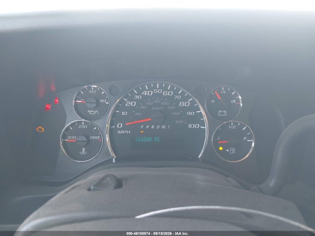46150574 :رقم المزاد ، 1GCZGFBA8A1107532 vin ، 2010 Chevrolet Express 2500 Work Van مزاد بيع