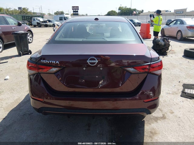 46150623 :رقم المزاد ، 3N1AB8CV2SY280066 vin ، 2025 Nissan Sentra Sv مزاد بيع