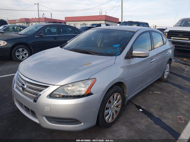 46150665 :رقم المزاد ، 3N1AB7AP1DL776958 vin ، 2013 Nissan Sentra S مزاد بيع
