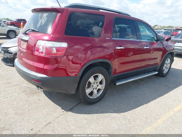 46150702 :رقم المزاد ، 1GKER23D89J179020 vin ، 2009 Gmc Acadia Slt-1 مزاد بيع