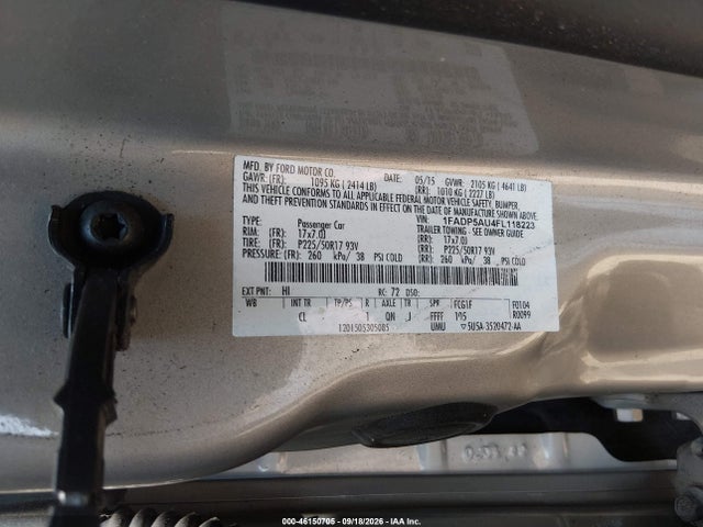 Ford C-max Hybrid Se 2015 1FADP5AU4FL118223 Image 9