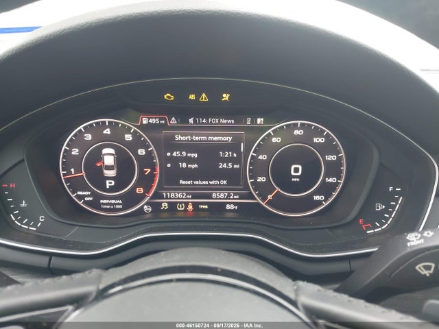 Aukcja sprzedaży 2017 Audi A4 2.0t Premium, vin: WAUFNBF41HN025714, numer aukcji: 46150724