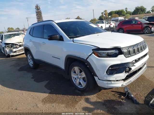 Aukcja sprzedaży 2022 Jeep Compass Latitude 4x4, vin: 3C4NJDBB8NT112418, numer aukcji: 46150753