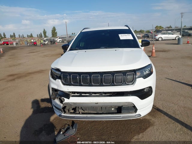 Auction sale of the 2022 Jeep Compass Latitude 4x4, vin: 3C4NJDBB8NT112418, lot number: 46150753