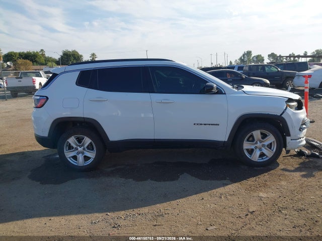 Auction sale of the 2022 Jeep Compass Latitude 4x4, vin: 3C4NJDBB8NT112418, lot number: 46150753