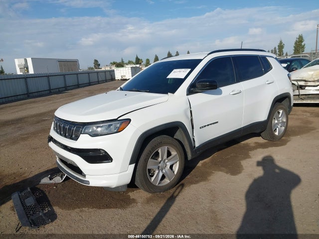 Auction sale of the 2022 Jeep Compass Latitude 4x4, vin: 3C4NJDBB8NT112418, lot number: 46150753