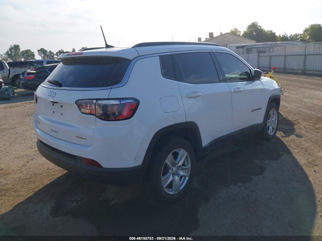 Auction sale of the 2022 Jeep Compass Latitude 4x4, vin: 3C4NJDBB8NT112418, lot number: 46150753