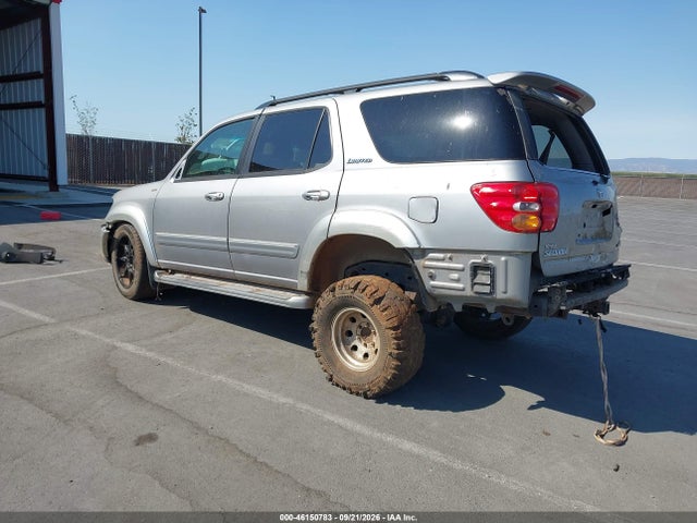 2001 Toyota Sequoia Limited V8 მანქანა იყიდება აუქციონზე, vin: 5TDZT38A71S017230, აუქციონის ნომერი: 46150783