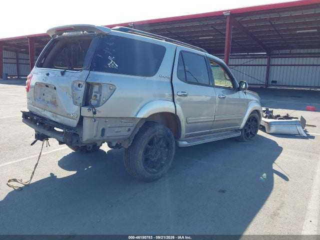 2001 Toyota Sequoia Limited V8 მანქანა იყიდება აუქციონზე, vin: 5TDZT38A71S017230, აუქციონის ნომერი: 46150783