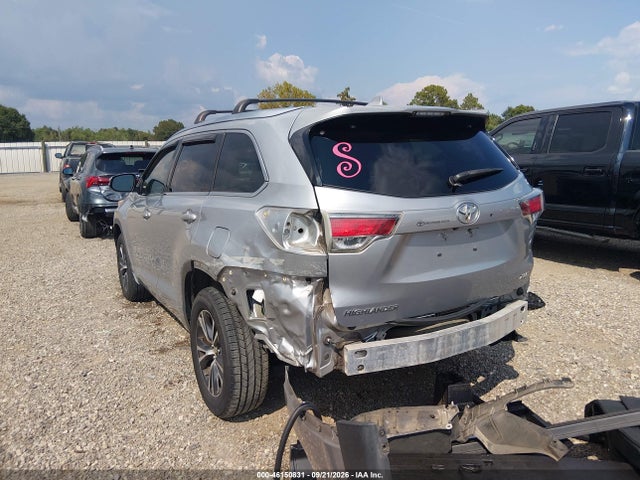 Продаж на аукціоні авто 2016 Toyota Highlander Xle V6, vin: 5TDKKRFH2GS131166, номер лоту: 46150831