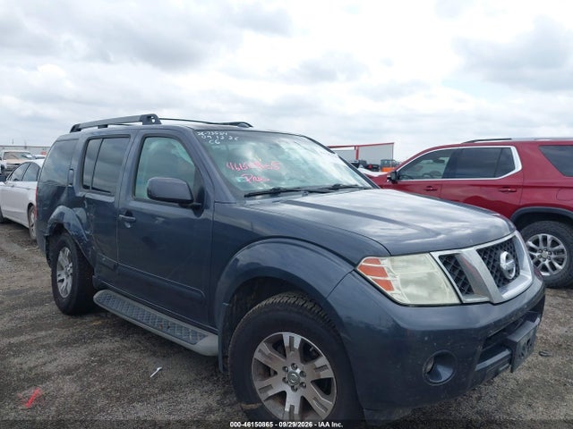 46150865 :رقم المزاد ، 5N1AR1NB4AC606357 vin ، 2010 Nissan Pathfinder Se مزاد بيع