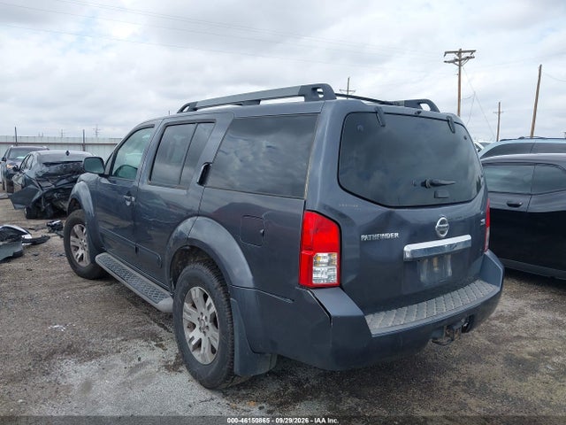 Продажа на аукционе авто 2010 Nissan Pathfinder Se, vin: 5N1AR1NB4AC606357, номер лота: 46150865