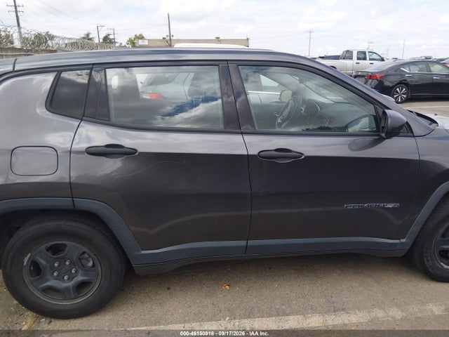 2020 Jeep Compass Sport Fwd მანქანა იყიდება აუქციონზე, vin: 3C4NJCAB0LT257848, აუქციონის ნომერი: 46150918