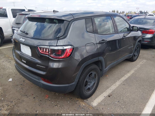 2020 Jeep Compass Sport Fwd მანქანა იყიდება აუქციონზე, vin: 3C4NJCAB0LT257848, აუქციონის ნომერი: 46150918