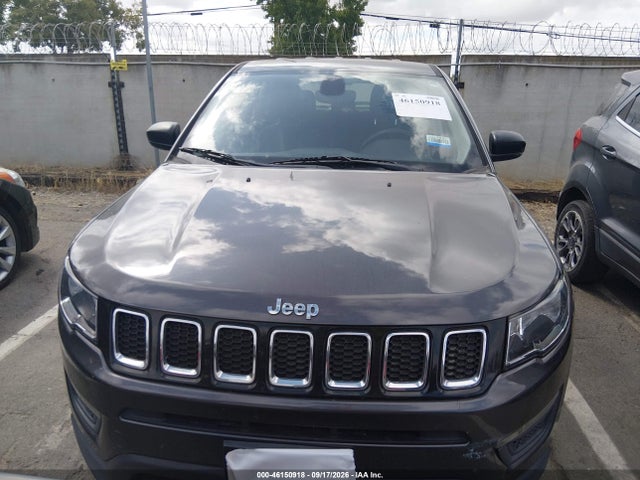 2020 Jeep Compass Sport Fwd მანქანა იყიდება აუქციონზე, vin: 3C4NJCAB0LT257848, აუქციონის ნომერი: 46150918