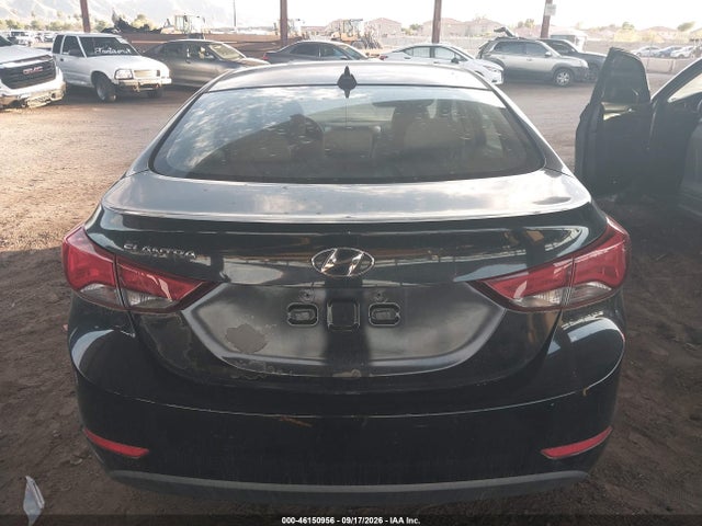 Aukcja sprzedaży 2016 Hyundai Elantra Se, vin: 5NPDH4AEXGH731673, numer aukcji: 46150956