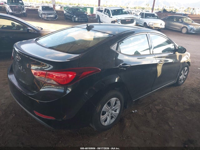 Aukcja sprzedaży 2016 Hyundai Elantra Se, vin: 5NPDH4AEXGH731673, numer aukcji: 46150956