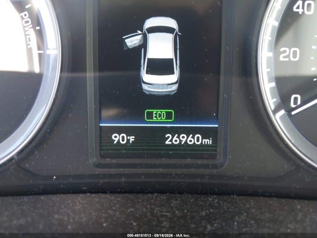 46151013 :رقم المزاد ، KMHE24L39JA083982 vin ، 2018 Hyundai Sonata Hybrid Se مزاد بيع