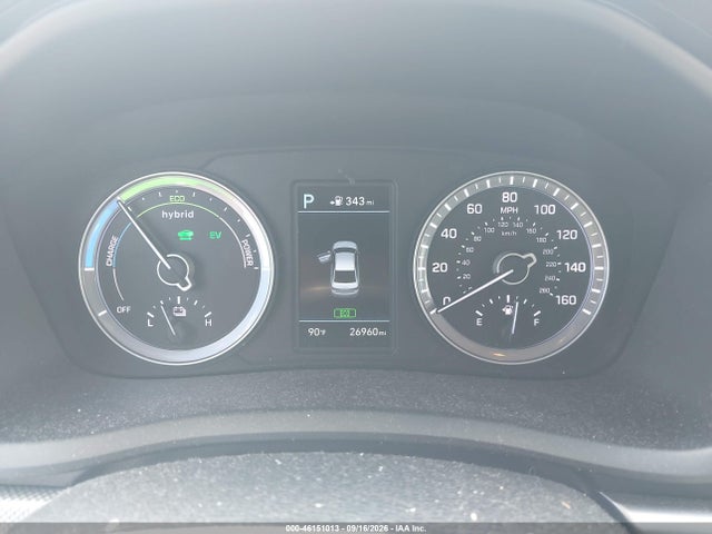 46151013 :رقم المزاد ، KMHE24L39JA083982 vin ، 2018 Hyundai Sonata Hybrid Se مزاد بيع