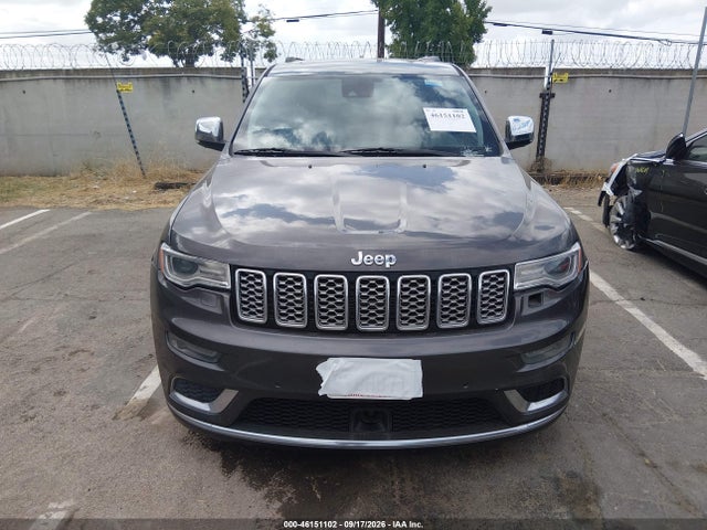 2017 Jeep Grand Cherokee Summit 4x4 მანქანა იყიდება აუქციონზე, vin: 1C4RJFJG5HC772619, აუქციონის ნომერი: 46151102