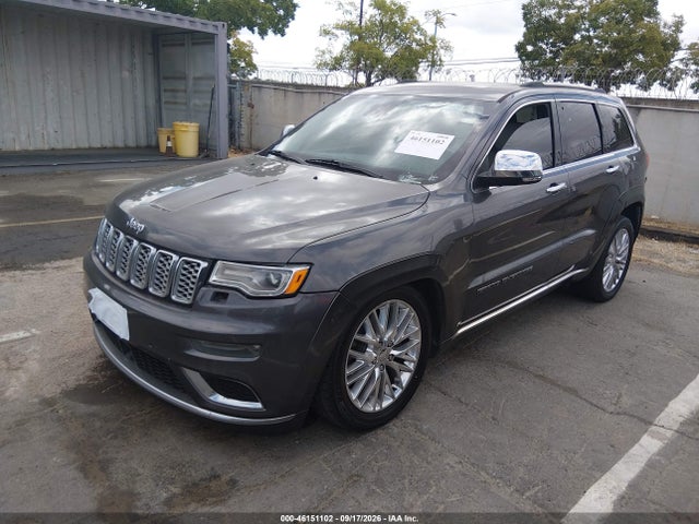 2017 Jeep Grand Cherokee Summit 4x4 მანქანა იყიდება აუქციონზე, vin: 1C4RJFJG5HC772619, აუქციონის ნომერი: 46151102