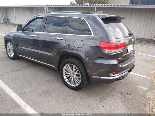 2017 Jeep Grand Cherokee Summit 4x4 მანქანა იყიდება აუქციონზე, vin: 1C4RJFJG5HC772619, აუქციონის ნომერი: 46151102