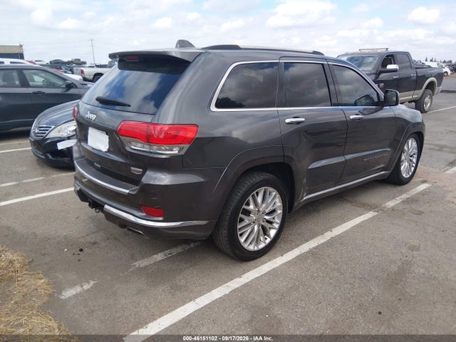 2017 Jeep Grand Cherokee Summit 4x4 მანქანა იყიდება აუქციონზე, vin: 1C4RJFJG5HC772619, აუქციონის ნომერი: 46151102