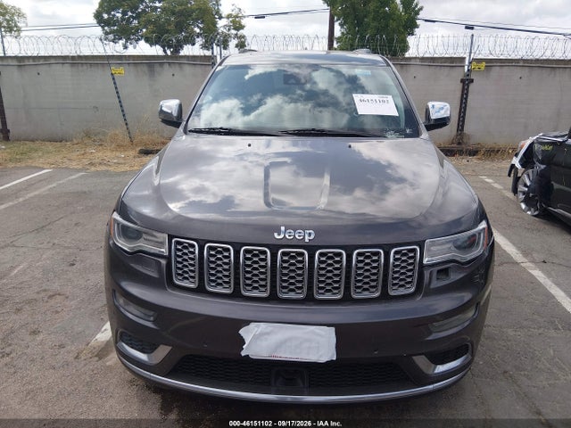 2017 Jeep Grand Cherokee Summit 4x4 მანქანა იყიდება აუქციონზე, vin: 1C4RJFJG5HC772619, აუქციონის ნომერი: 46151102