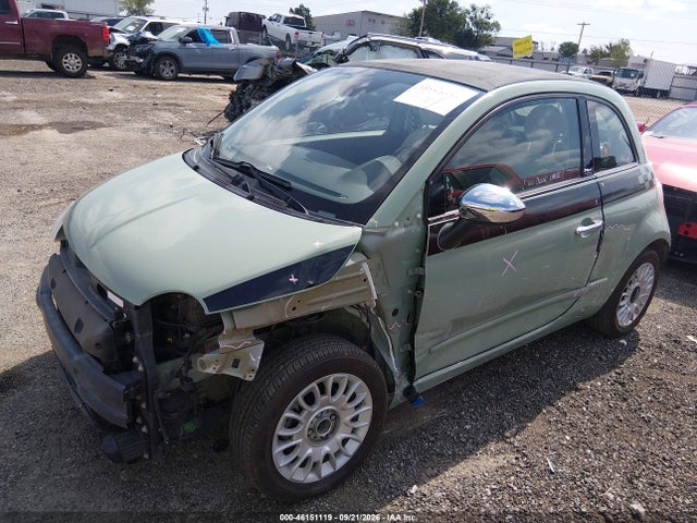 46151119 :رقم المزاد ، 3C3CFFER1FT667701 vin ، 2015 Fiat 500c Lounge مزاد بيع