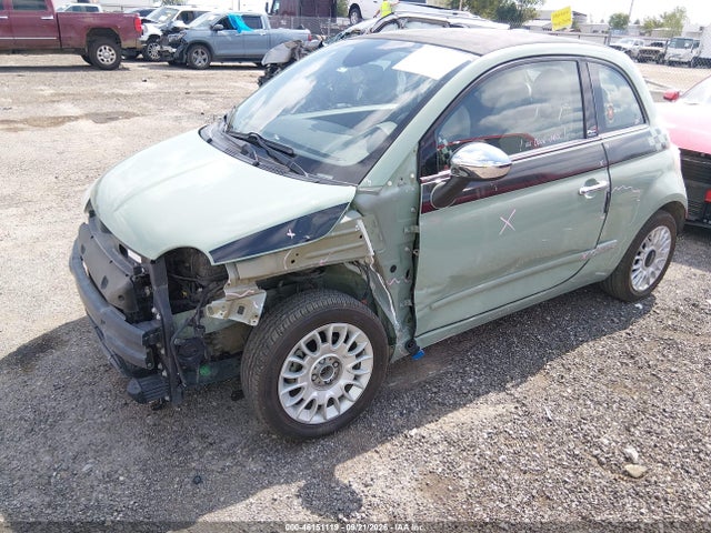 46151119 :رقم المزاد ، 3C3CFFER1FT667701 vin ، 2015 Fiat 500c Lounge مزاد بيع
