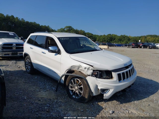 2014 Jeep Grand Cherokee Limited მანქანა იყიდება აუქციონზე, vin: 1C4RJFBG9EC509348, აუქციონის ნომერი: 46151136