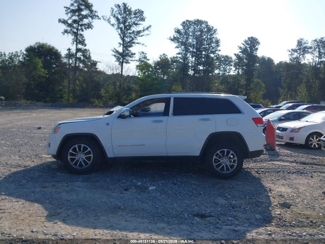 2014 Jeep Grand Cherokee Limited მანქანა იყიდება აუქციონზე, vin: 1C4RJFBG9EC509348, აუქციონის ნომერი: 46151136
