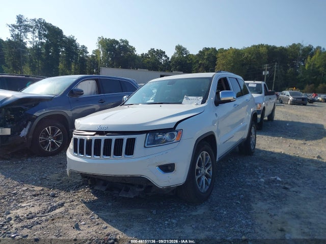 2014 Jeep Grand Cherokee Limited მანქანა იყიდება აუქციონზე, vin: 1C4RJFBG9EC509348, აუქციონის ნომერი: 46151136