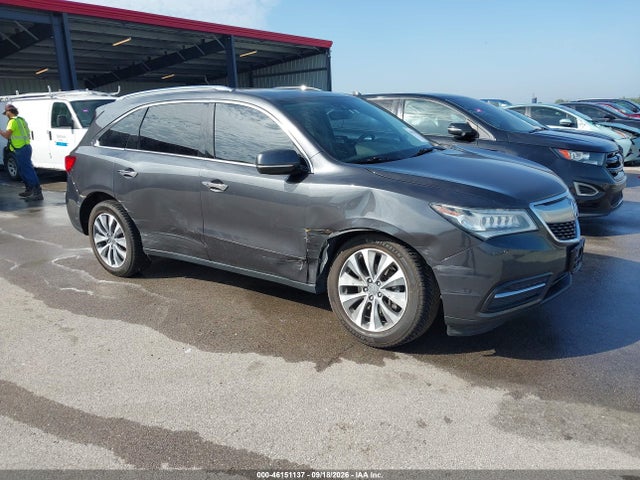 Продажа на аукционе авто 2016 Acura Mdx Technology   Acurawatch Plus Packages/technology Package, vin: 5FRYD4H42GB030813, номер лота: 46151137