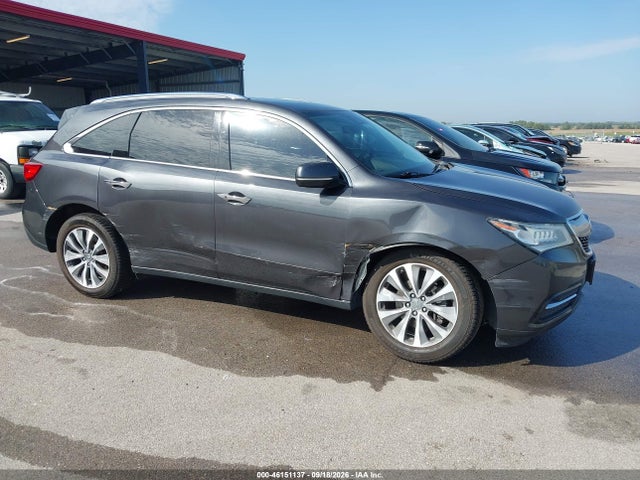 Продажа на аукционе авто 2016 Acura Mdx Technology   Acurawatch Plus Packages/technology Package, vin: 5FRYD4H42GB030813, номер лота: 46151137