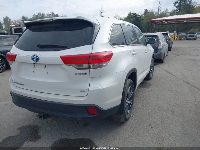 Продаж на аукціоні авто 2017 Toyota Highlander Hybrid Le, vin: 5TDBGRFH5HS024406, номер лоту: 46151139