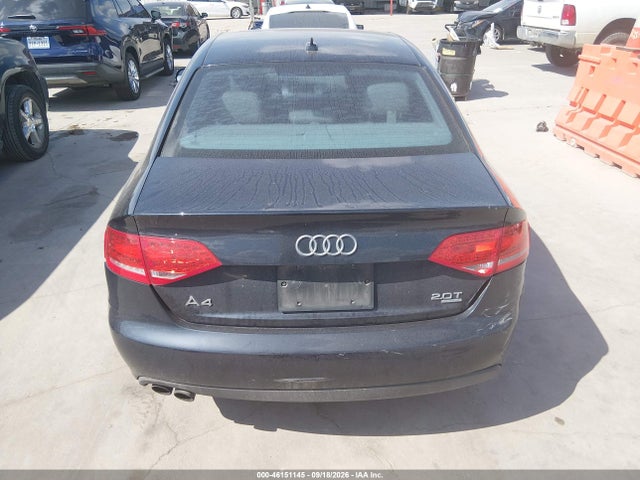 2012 Audi A4 2.0t Premium მანქანა იყიდება აუქციონზე, vin: WAUBFAFLXCA037020, აუქციონის ნომერი: 46151145
