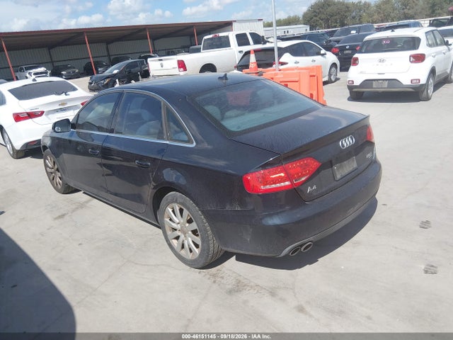 2012 Audi A4 2.0t Premium მანქანა იყიდება აუქციონზე, vin: WAUBFAFLXCA037020, აუქციონის ნომერი: 46151145