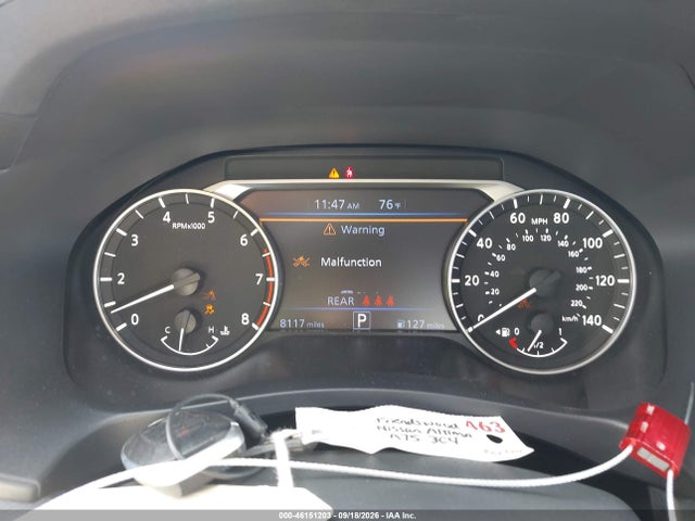 2026 Nissan Altima Sv Fwd მანქანა იყიდება აუქციონზე, vin: 1N4BL4DV8TN343763, აუქციონის ნომერი: 46151203