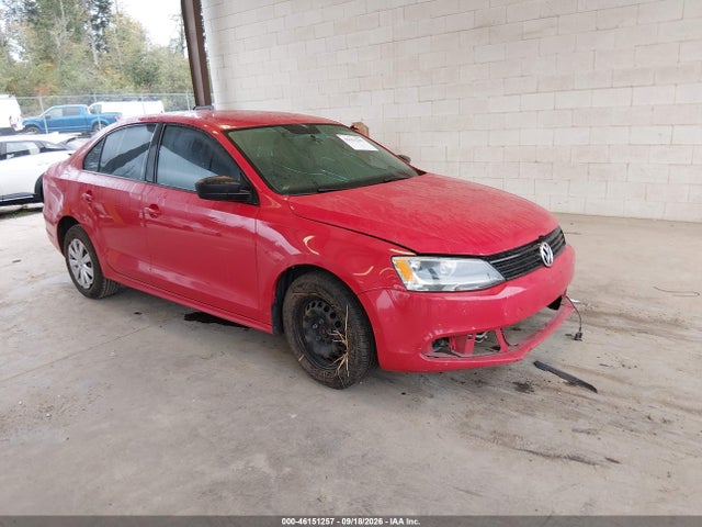 2014 Volkswagen Jetta 2.0l S მანქანა იყიდება აუქციონზე, vin: 3VW1K7AJ5EM389315, აუქციონის ნომერი: 46151257