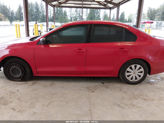 2014 Volkswagen Jetta 2.0l S მანქანა იყიდება აუქციონზე, vin: 3VW1K7AJ5EM389315, აუქციონის ნომერი: 46151257