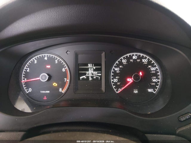 2014 Volkswagen Jetta 2.0l S მანქანა იყიდება აუქციონზე, vin: 3VW1K7AJ5EM389315, აუქციონის ნომერი: 46151257