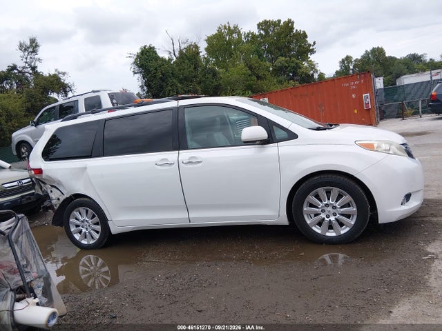 2011 Toyota Sienna Ltd მანქანა იყიდება აუქციონზე, vin: 5TDYK3DC9BS048292, აუქციონის ნომერი: 46151270