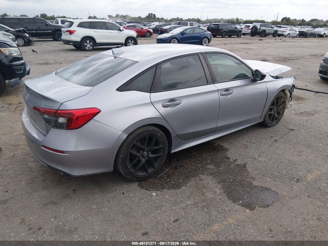 46151271 :رقم المزاد ، 2HGFE2F51NH525311 vin ، 2022 Honda Civic Sport مزاد بيع
