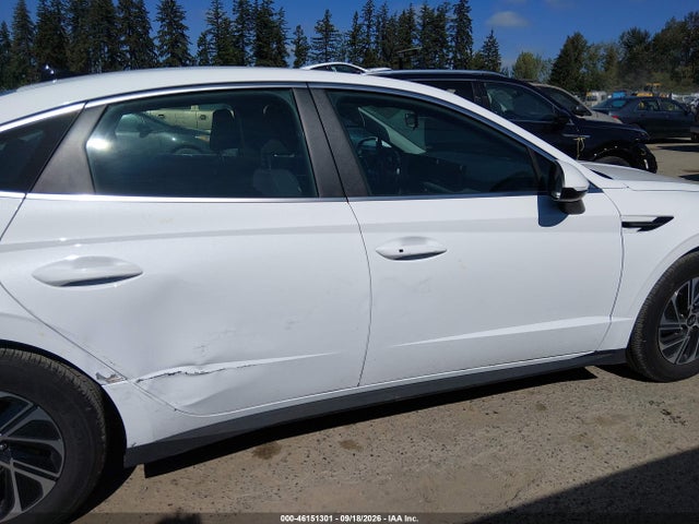 Aukcja sprzedaży 2026 Hyundai Sonata Hybrid Blue, vin: KMHL24JJ0TA163165, numer aukcji: 46151301