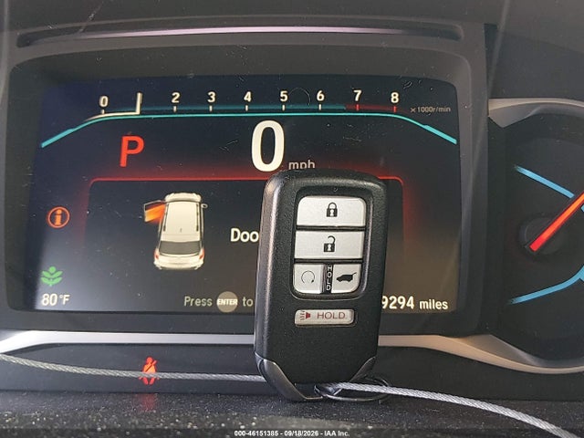Honda Pilot 2wd Ex-l 2022 5FNYF5H51NB012858 Image 11