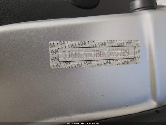 46151418 :رقم المزاد ، 5J6RE4H38AL093729 vin ، 2010 Honda Cr-v Lx مزاد بيع